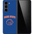 Boise State University Collegiate Text Galaxy Z Fold5 5G Skin